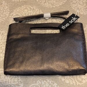 The Sak Metallic Bronze Clutch NWT